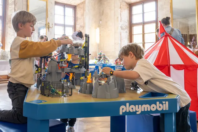 PLAYMOBIL-Ausstellung im Schloss Aulendorf